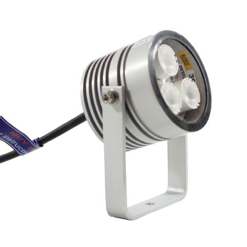 Spot de exterior 3 led 9W 30º 700mA azul